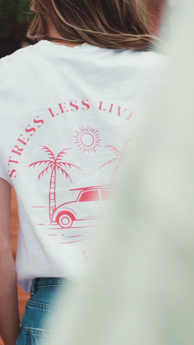Stress Less Live More T-Shirt – PSTV
