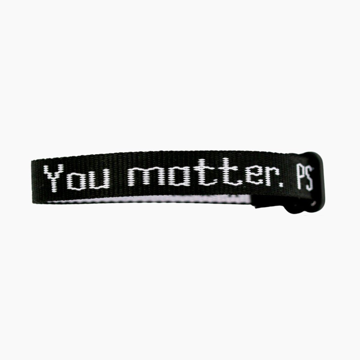 YOU MATTER TwoPack Buddy Check Bracelet  Boot Campaign